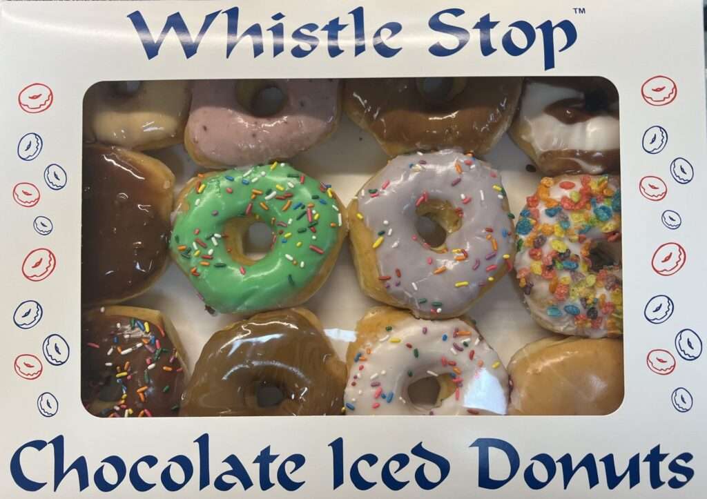 Whistle Stop Donuts menu 2